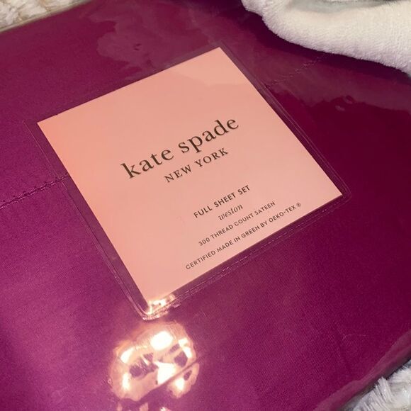 Rare! Kate ♠️ Spade Holiday 🌸 Sheet Set! - Picture 2 of 8